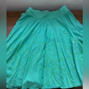 Fun spring swing skirt